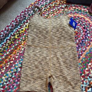 JoyLab Brown and Tan Jumpsuit